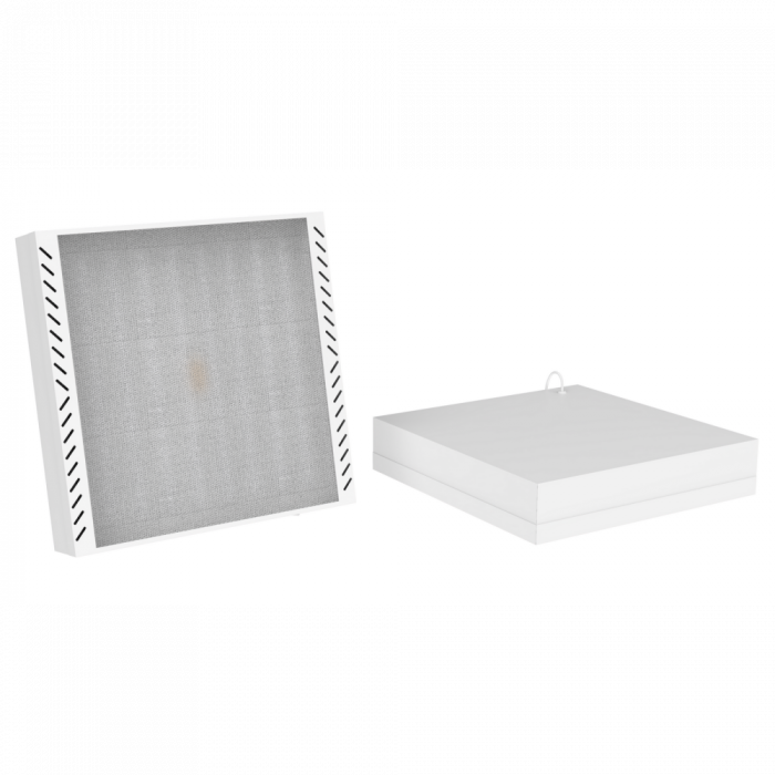 Рециркулятор / светильник SVT-SPC-Med-ARM-595-595-UVC-18W-30W-5000K-PR встраиваемый в потолок Армстронг (Производительность - 50м3/час)