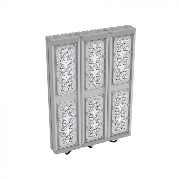 LED светильник SVT-STR-M-53W-45x140-TRIO-С (с защитой от 380)